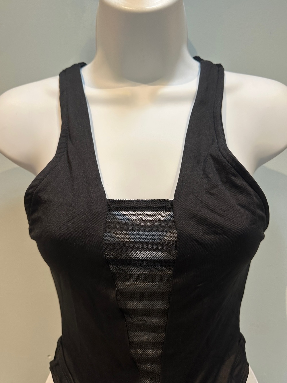 Yandy Black Lingerie Bodysuit Medium FLAWED - Picture 2 of 11